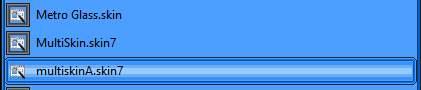 Single section icon frames