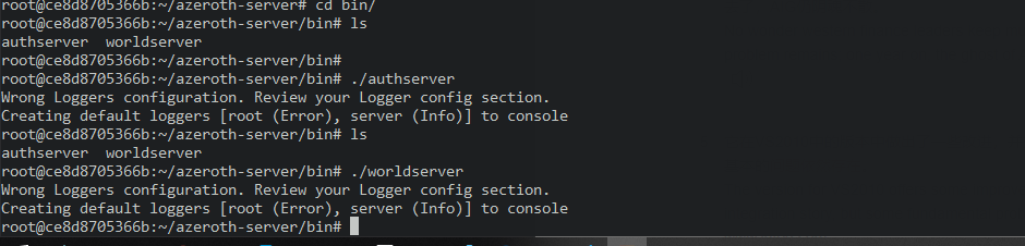 World server running without response · Issue #5470 · azerothcore ...