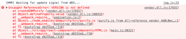 VERSION is not defined · Issue #242 · cure53/DOMPurify · GitHub