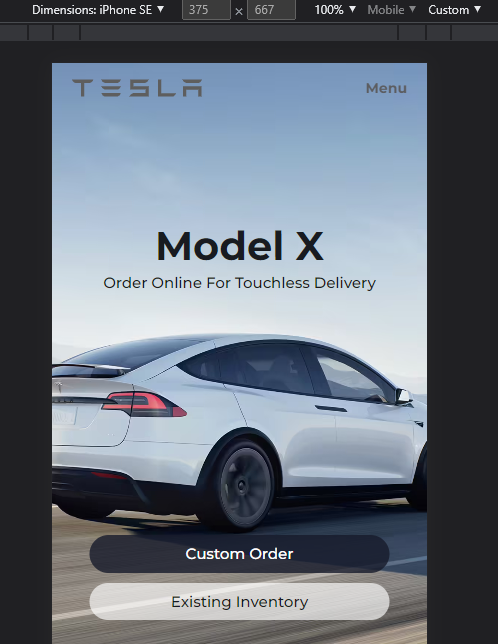 GitHub - Tushar-Gautam/tesla_clone: Made a clone of landing page of ...
