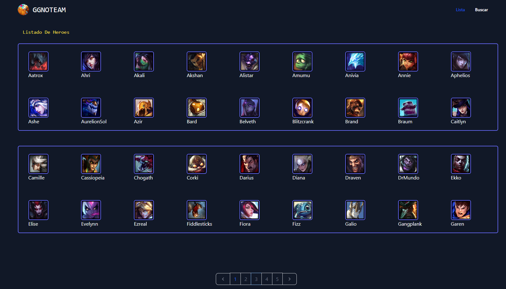 GitHub - Noctlor/LolApp: Una pagina usando la API de League of Legends ...