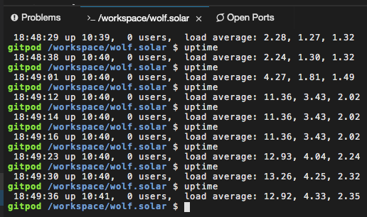 uptime