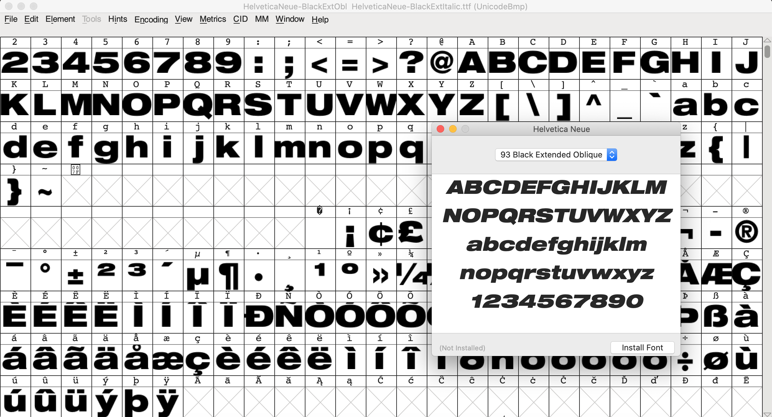 Font Style Not Preserved When Opening Or Converting Issue 4467 Fontforge Fontforge Github