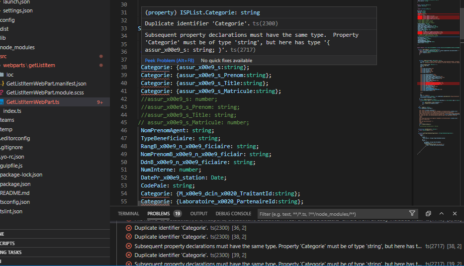 Webpart SPFX Issue: Items$expand=Categorie vs column Categorie · Issue ...