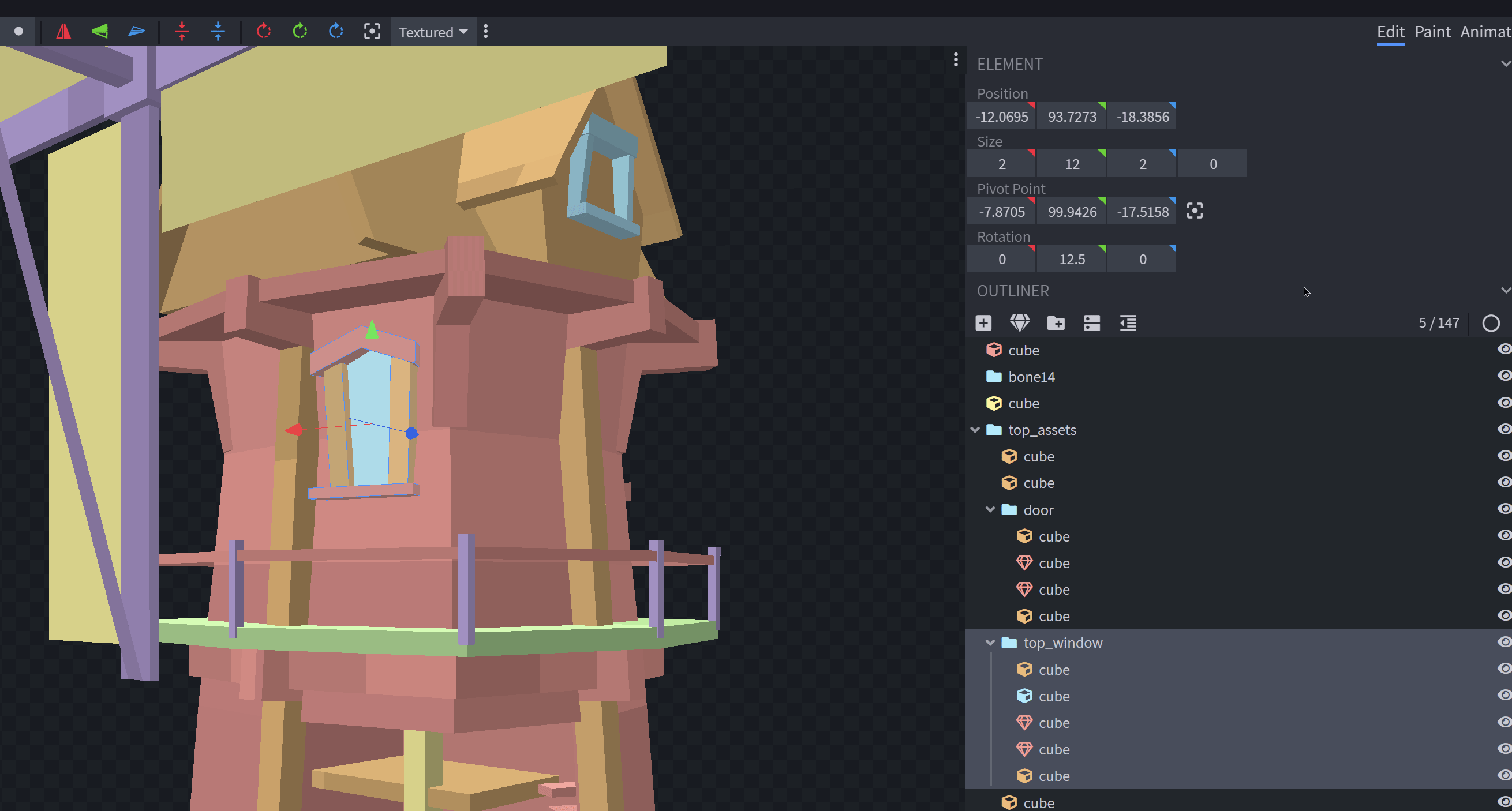 [Issue] Cubes and meshes have different behaviour when using 90 degree ...