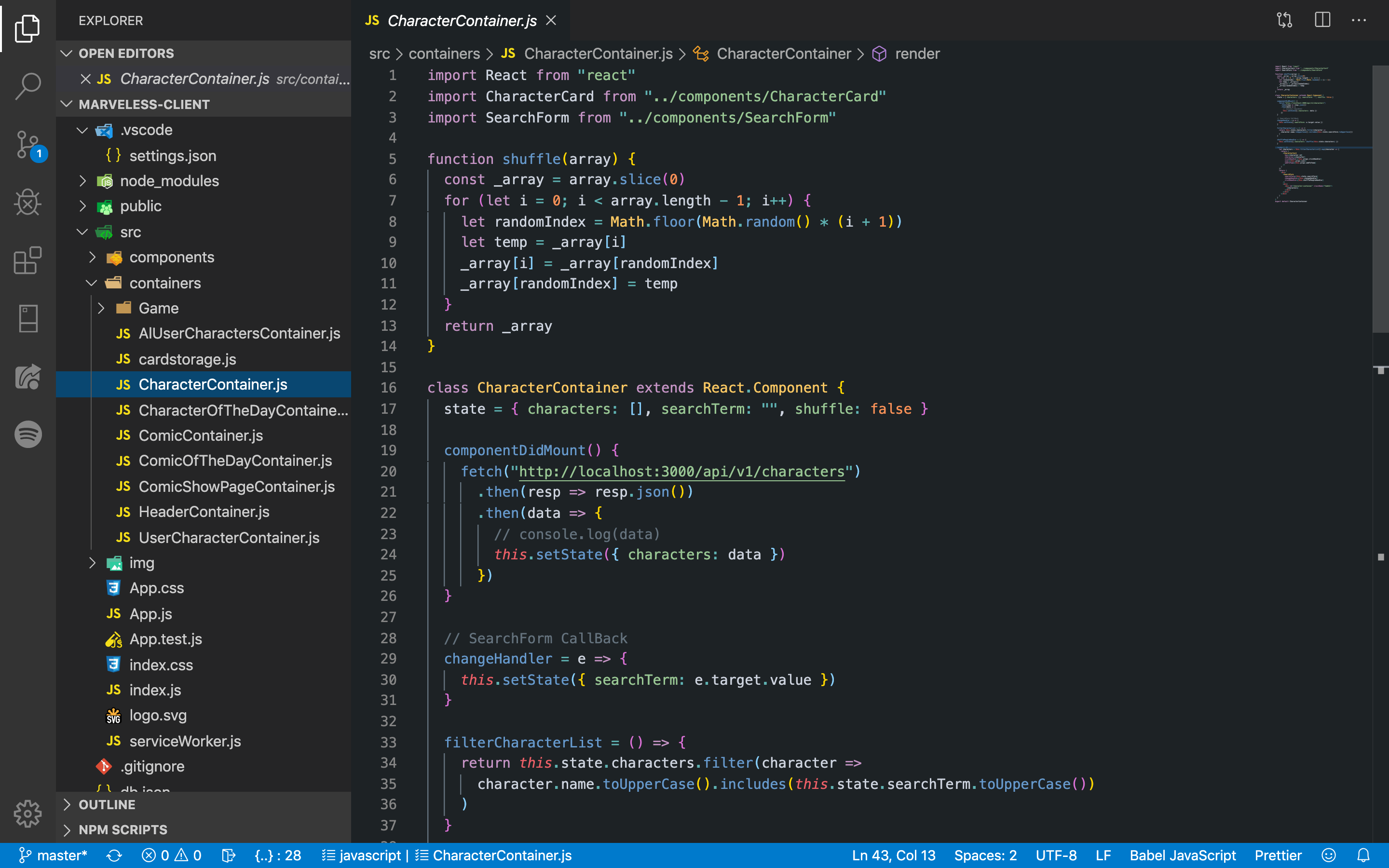 GitHub - thenatural86/marveless-frontend