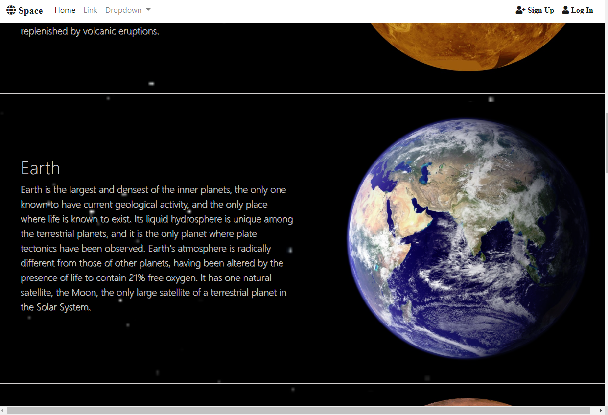 GitHub - CassadyCampos/Solar: Basic web page created using HTML, CSS ...