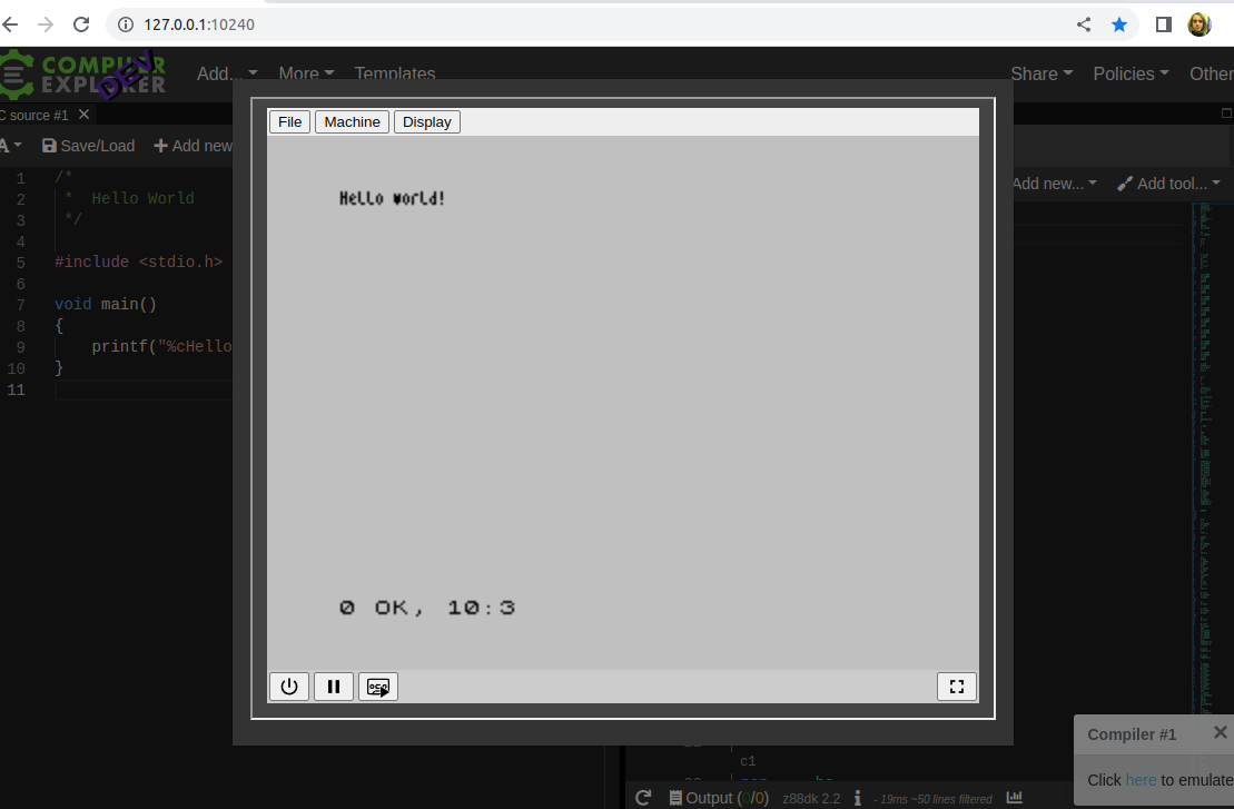 add zx emulation with speccy by partouf · Pull Request #4065 · compiler