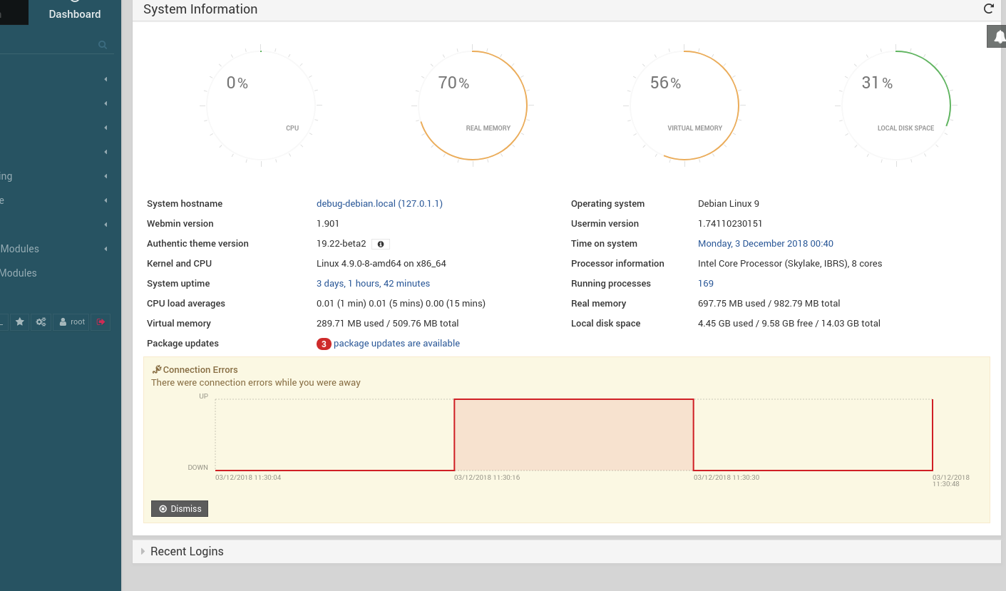 remember lost connection and show it on the dashboard · Issue #1257 ...