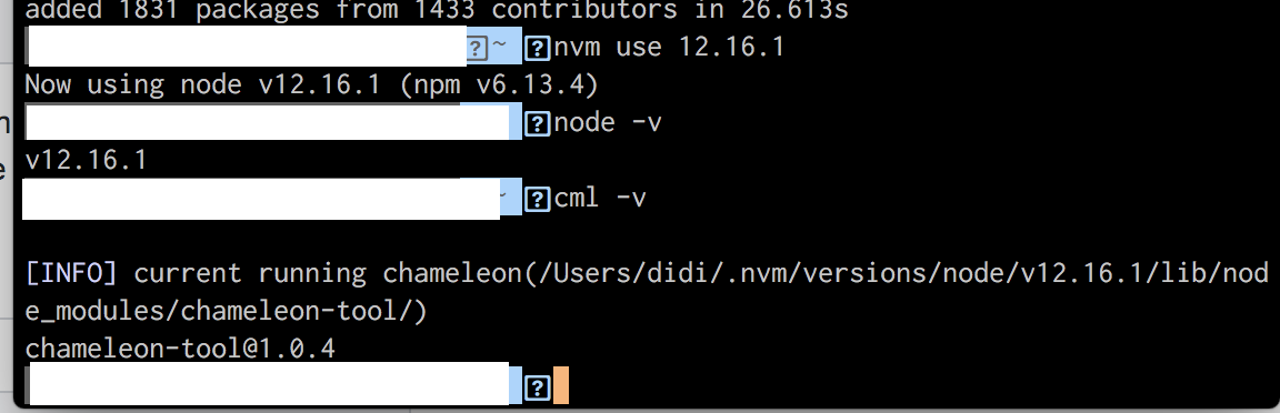 mac执行sudo npm i -g chameleon-tool失败 · Issue #384 · didi/chameleon · GitHub