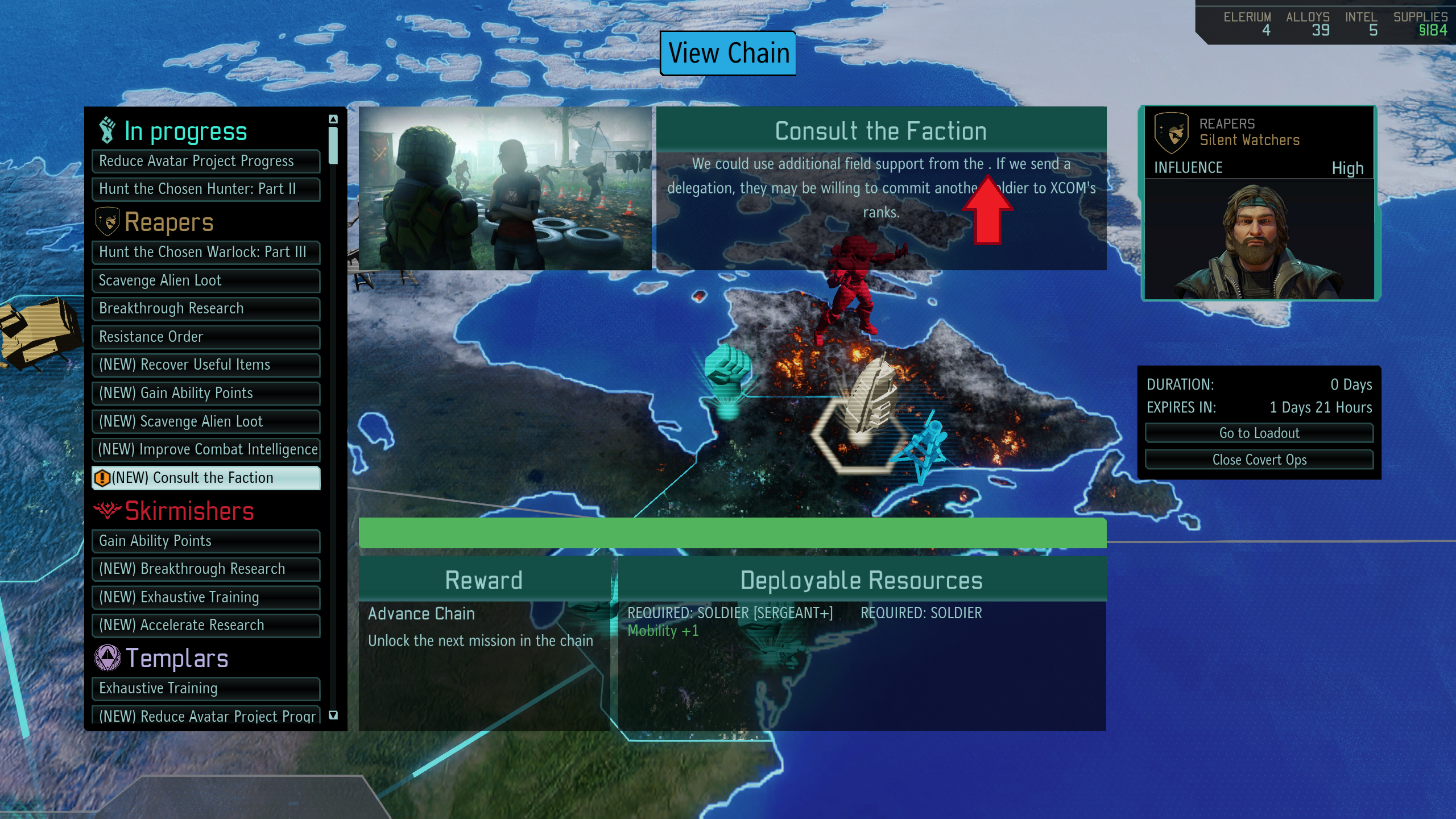 CA "Consult the Faction" missing reference to faction in localization ...