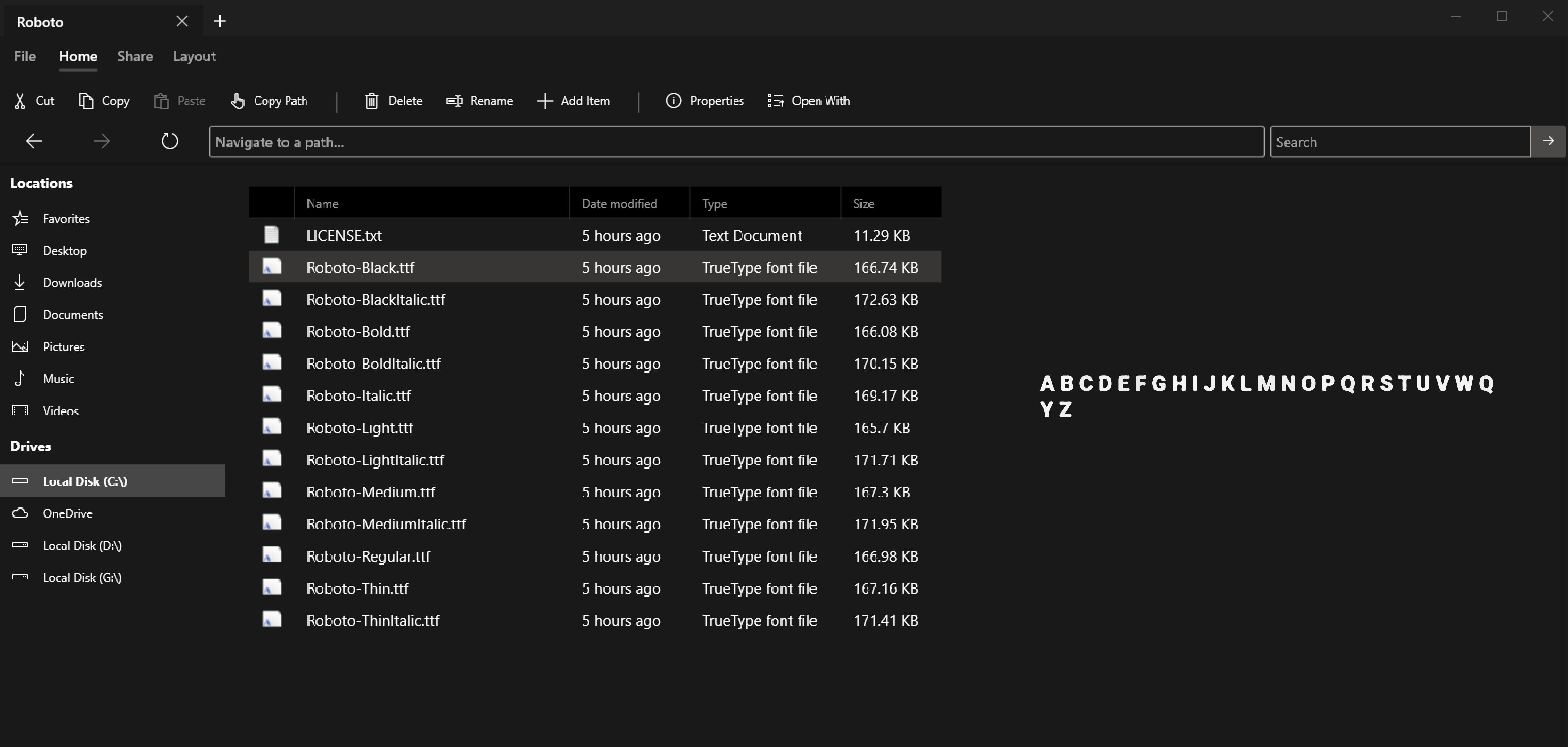 Selected Item Preview Pane Issue 130 Files community Files GitHub