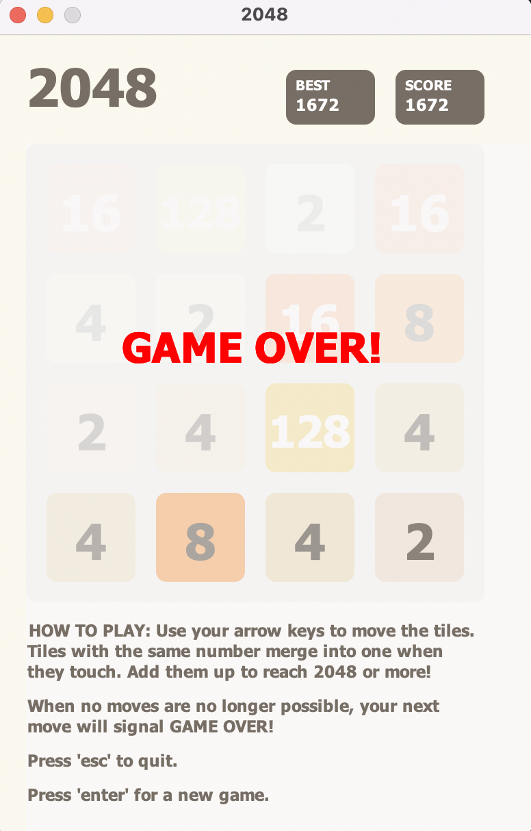 GitHub - Chen1919/2048: A classic 2048 game. · GitHub