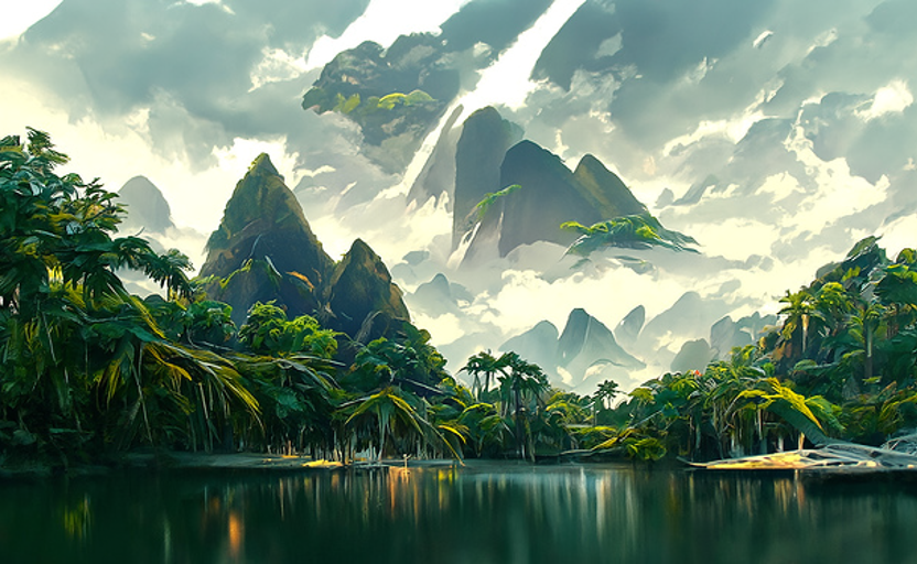 Rain in Tropical Jungle_6_1