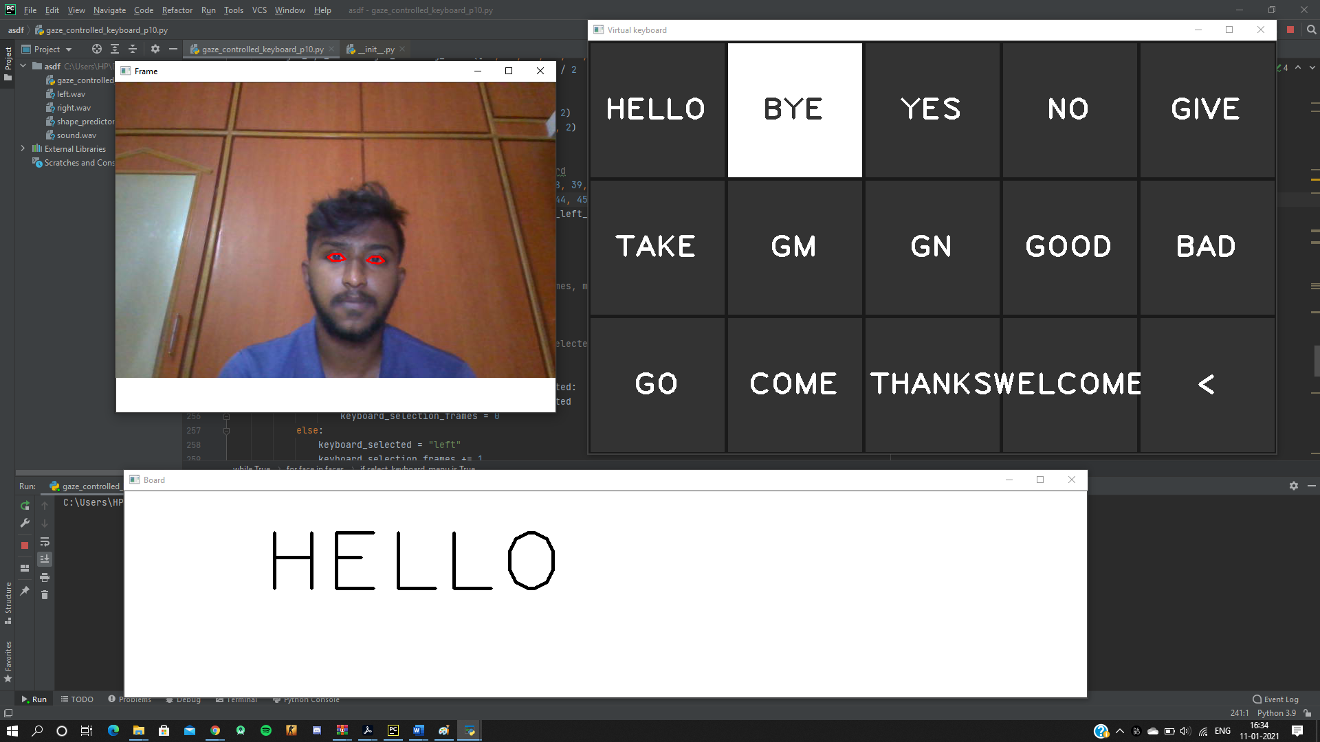 GitHub - mrhunsaker/EyeFixationTracking: This is an eye tracker using ...