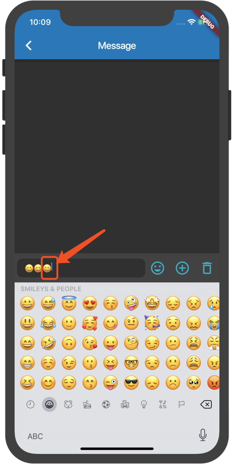 Textfield cursor and height issues when inserting chinese and emoji
