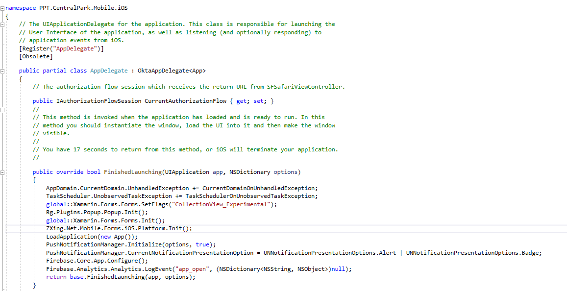 [iOS] SetFlags must be called before Init · Issue #96 · okta/okta-oidc ...