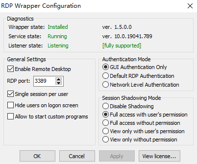 19041.789 rdp check shows not correctly · Issue #1365 · stascorp ...