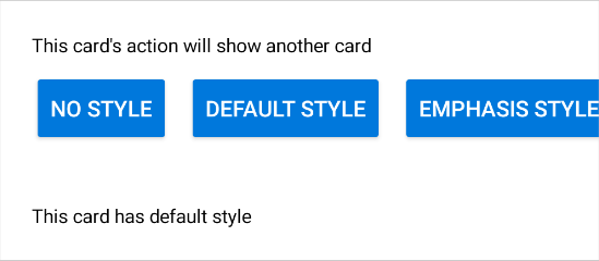[Inconsistency] Card "style" property respected, but not in schema docs ...