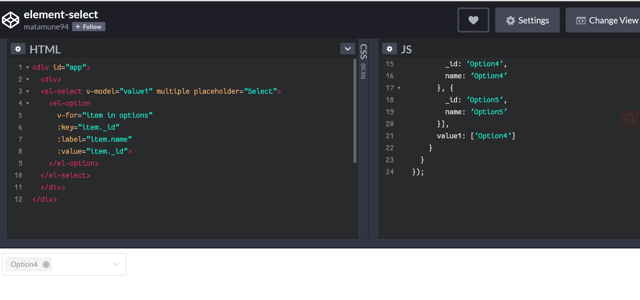 [Bug Report] don't understand the logic of el-select · Issue #20187 ...