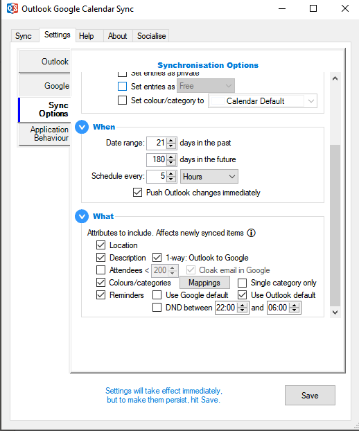 OCGS trying to send out emails to meeting attendees ****.****@***.***.ogcs  · Issue #1155 · phw198/OutlookGoogleCalendarSync · GitHub