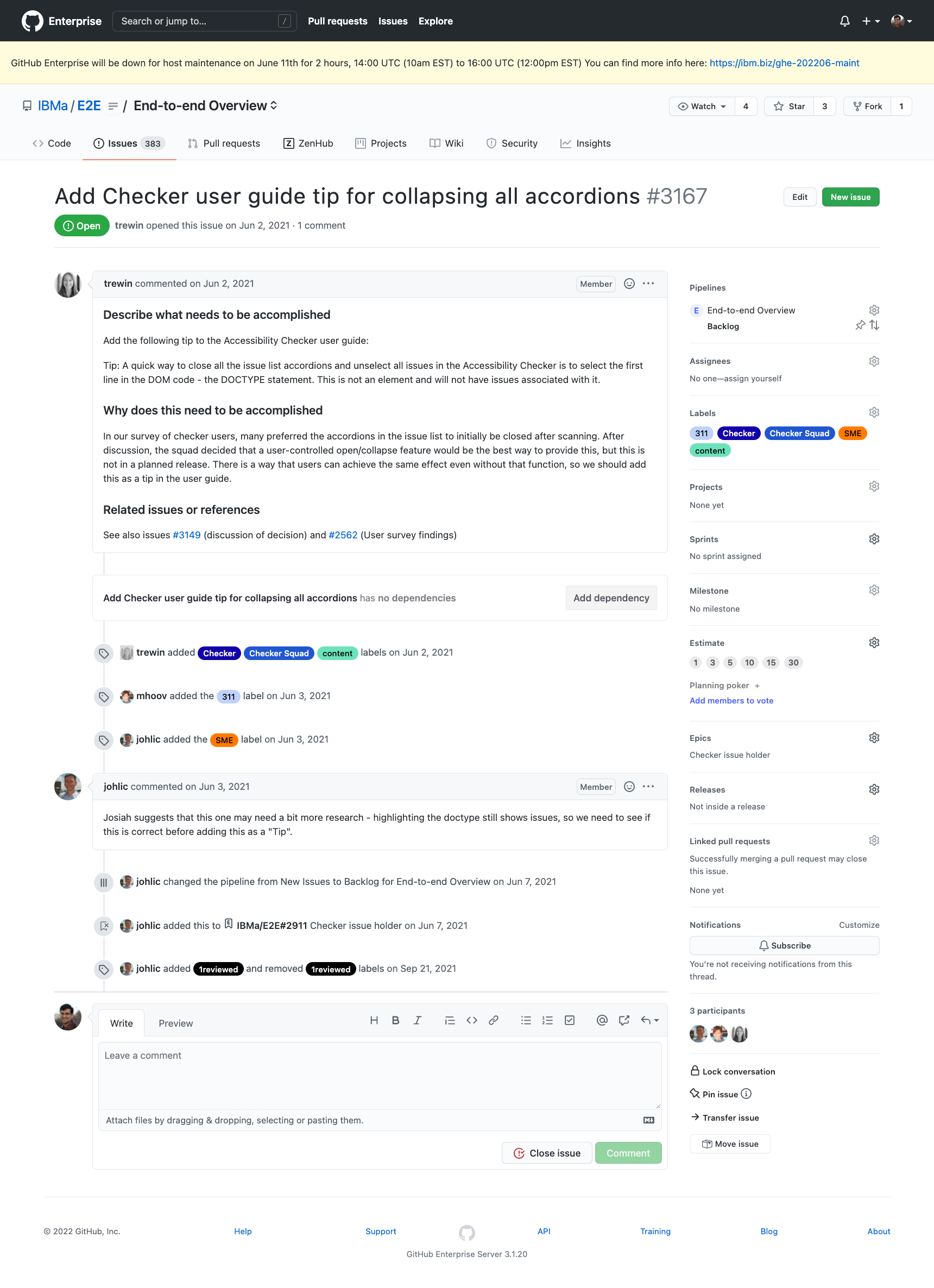 Add Checker user guide tip for collapsing all accordions 3167 · Issue