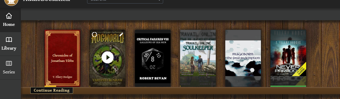 Home page designs · advplyr audiobookshelf · Discussion #63 · GitHub