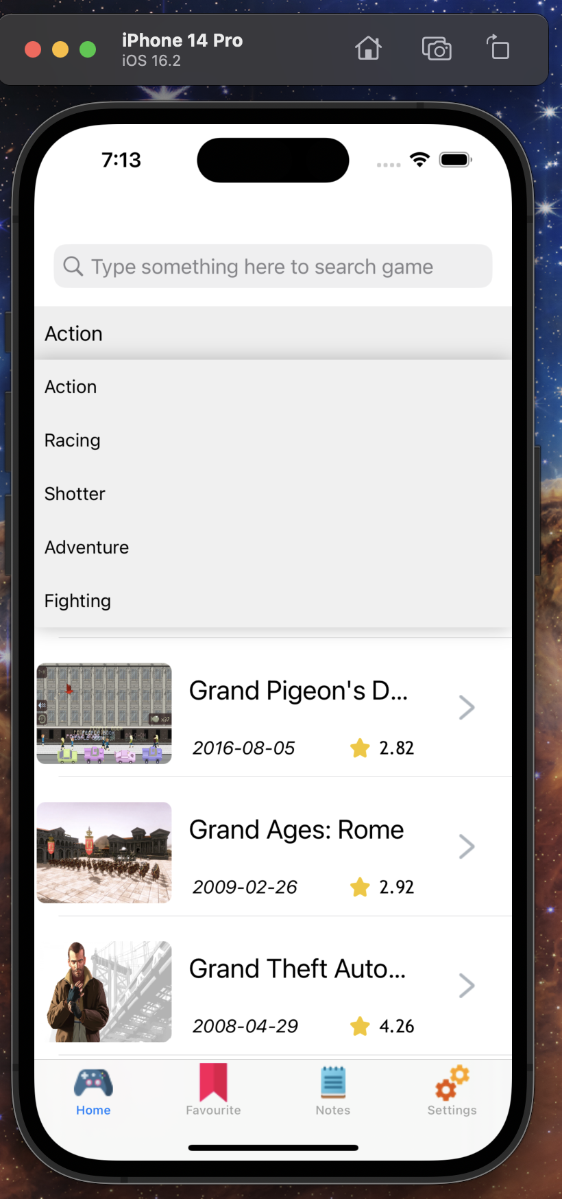 GitHub - eminsaygi/Game-Zone: Game-Zone is an app that offers a fun and ...