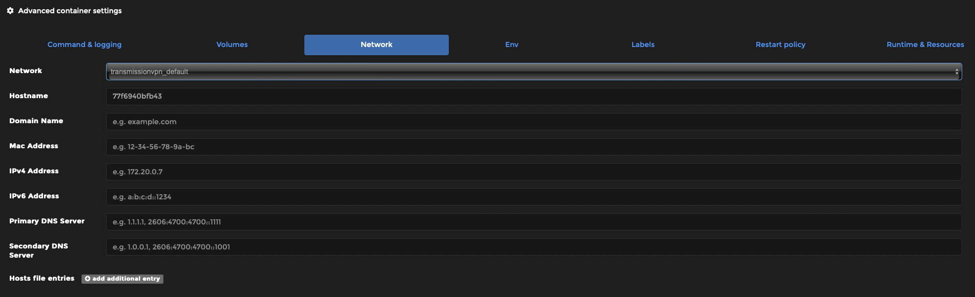 Cannot stat file '/config/openvpncredentials.txt' Value too large for