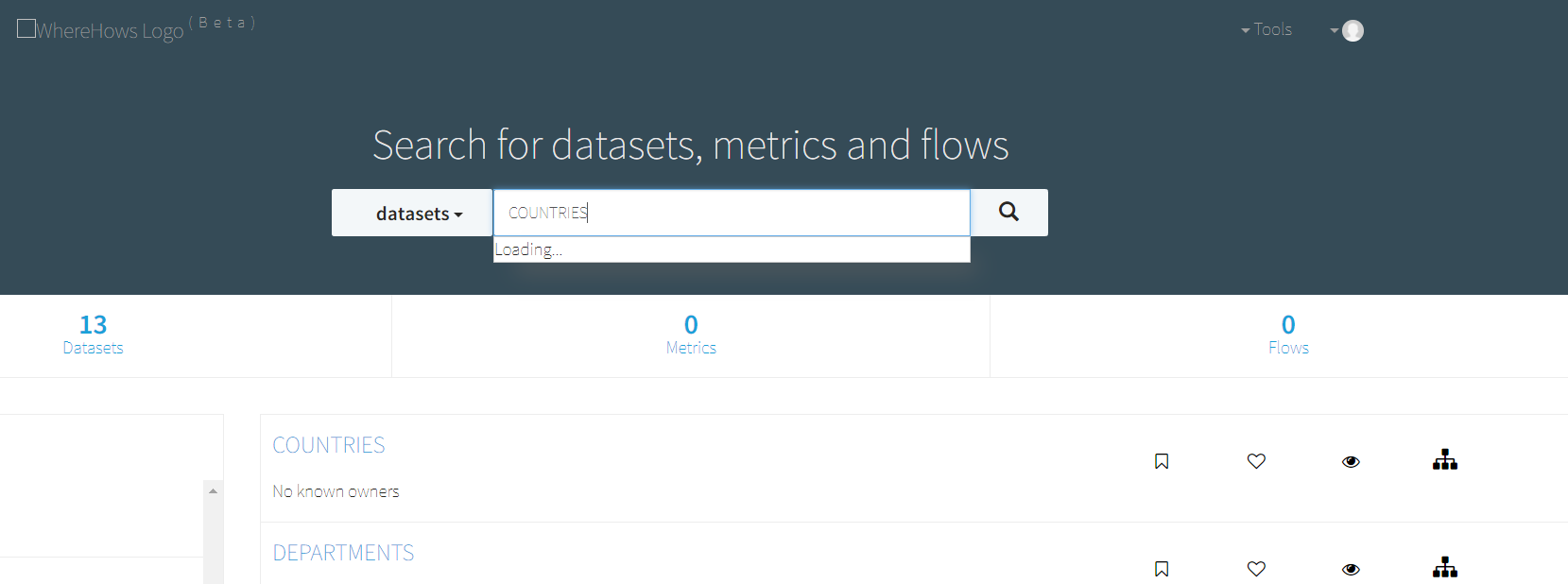 Search / ES cant search · Issue #1481 · datahub-project/datahub · GitHub