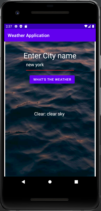 GitHub - manoj228/WeatherApplication