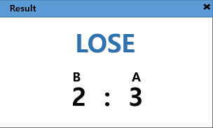 b win