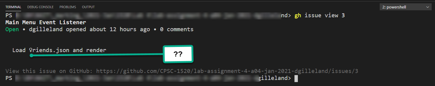 Expected code snippet allowable in creating issue · Issue #3478 · cli ...