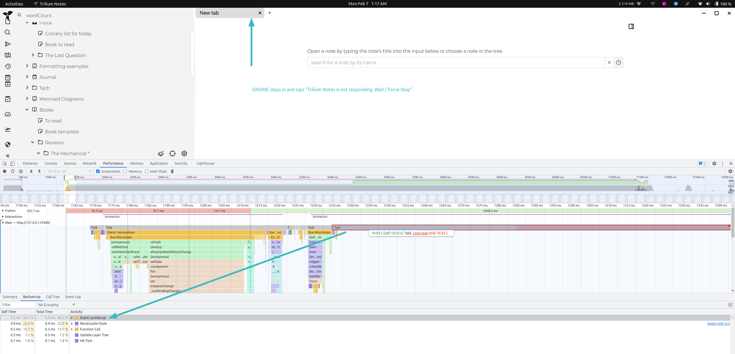 (Bug report) Closing the last tab freezes UI for 10s · Issue #2618 ...