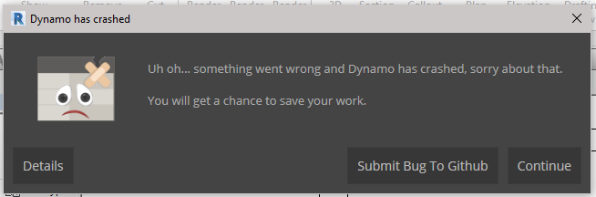 Node To Code issue · Issue #2254 · DynamoDS/DynamoRevit · GitHub