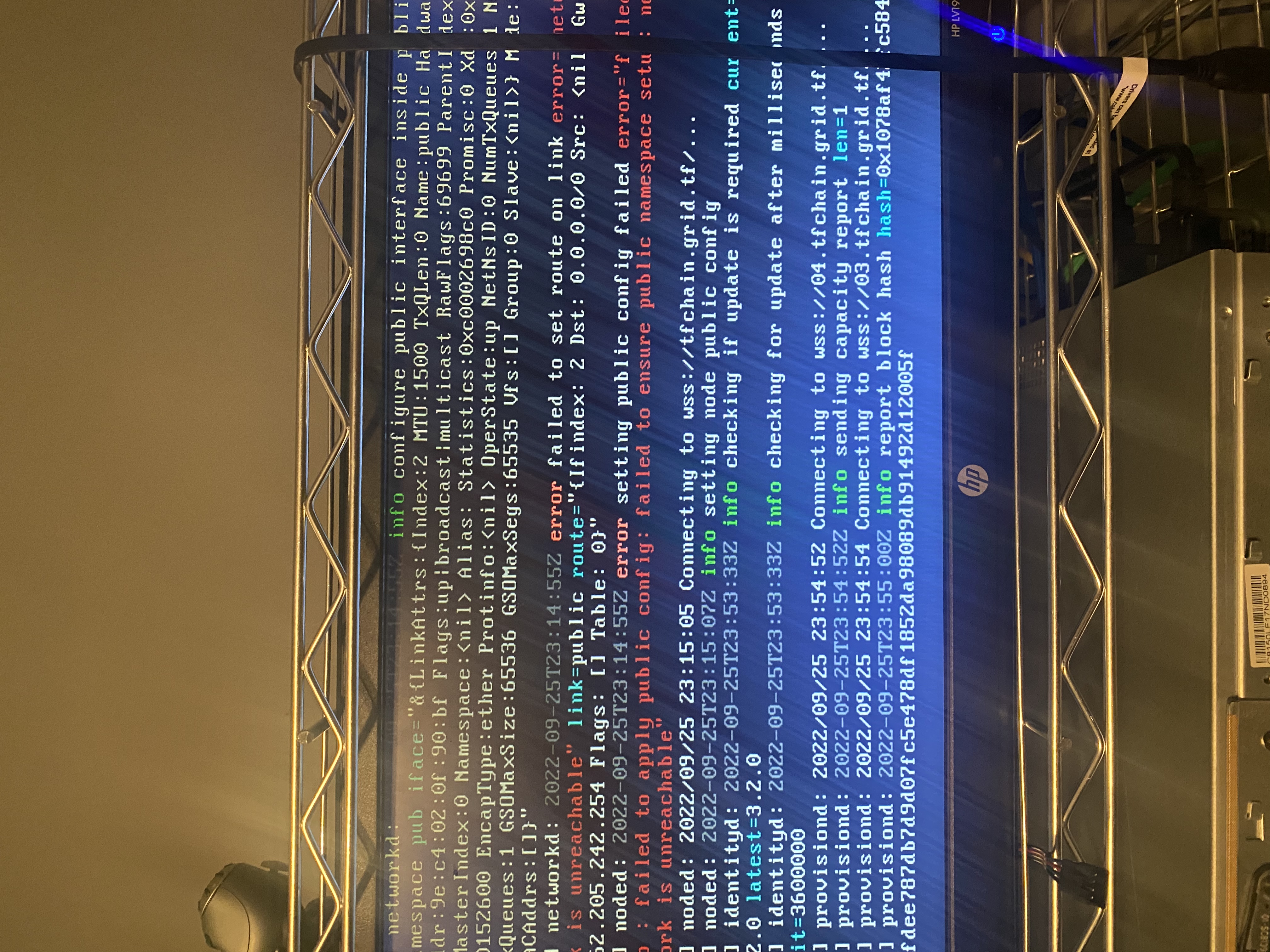 Node reporting down with active workload · Issue #296 · threefoldtech ...