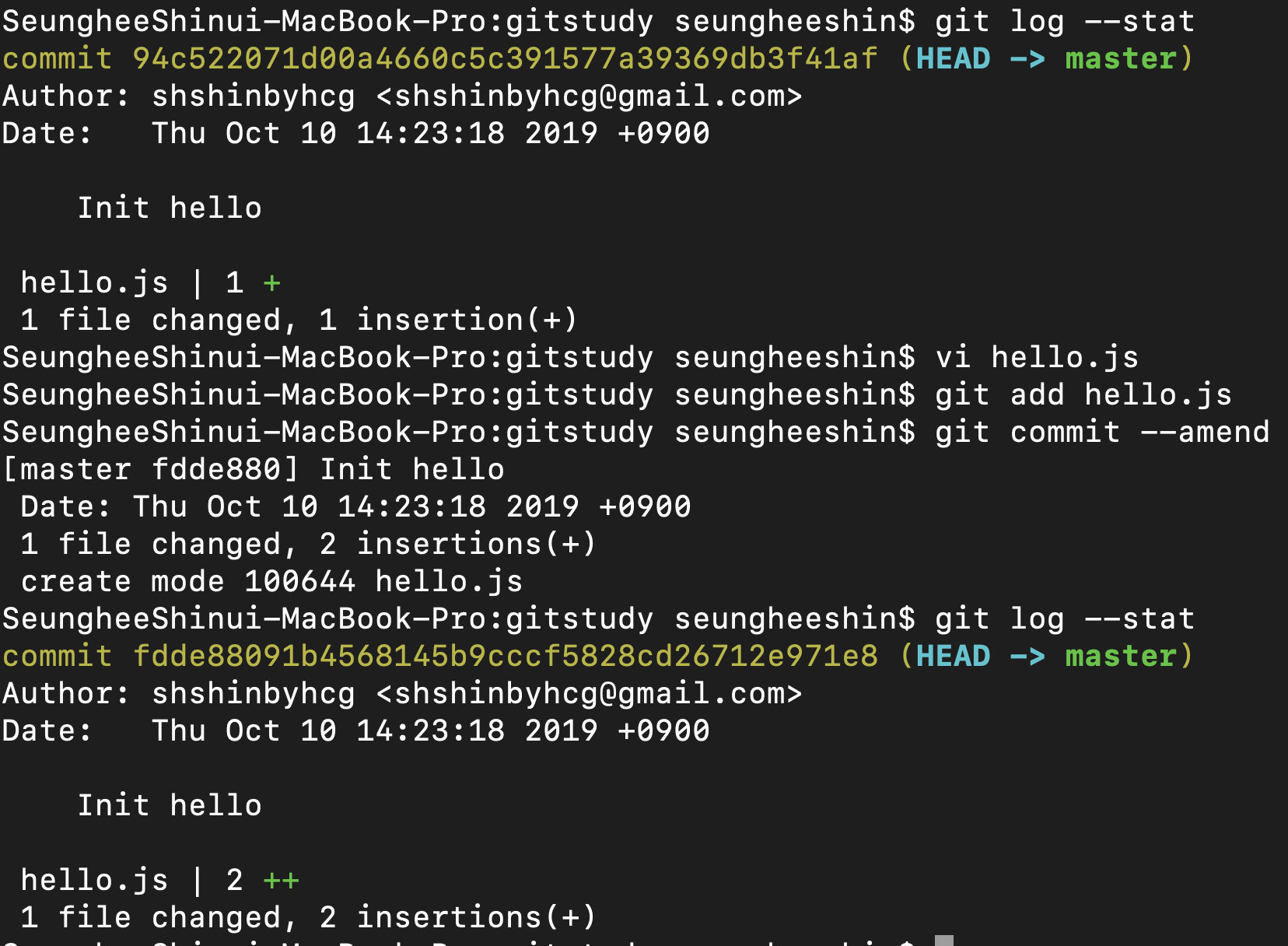 Git의 기초 · Issue #1 · donguks/study · GitHub