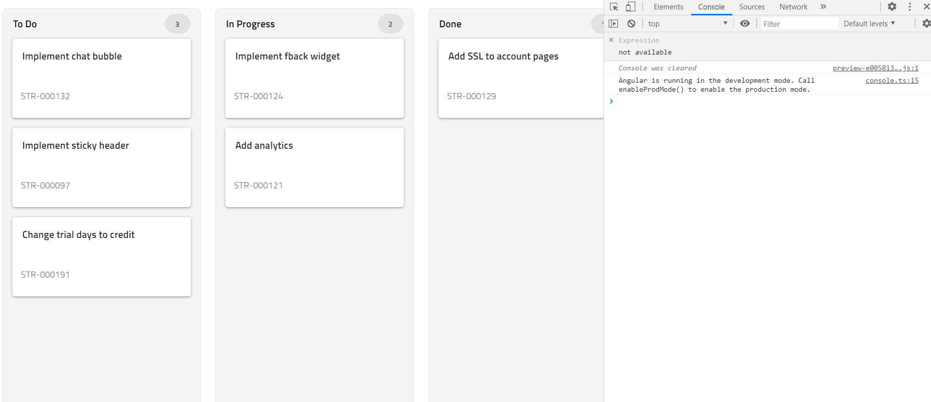 Drag & Drop Kanban sample throws an error · Issue #2087 · IgniteUI ...