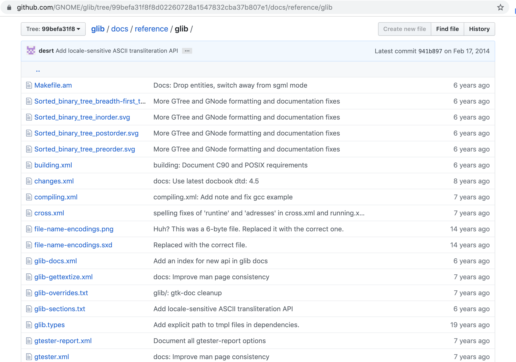 Glib Github glib folder