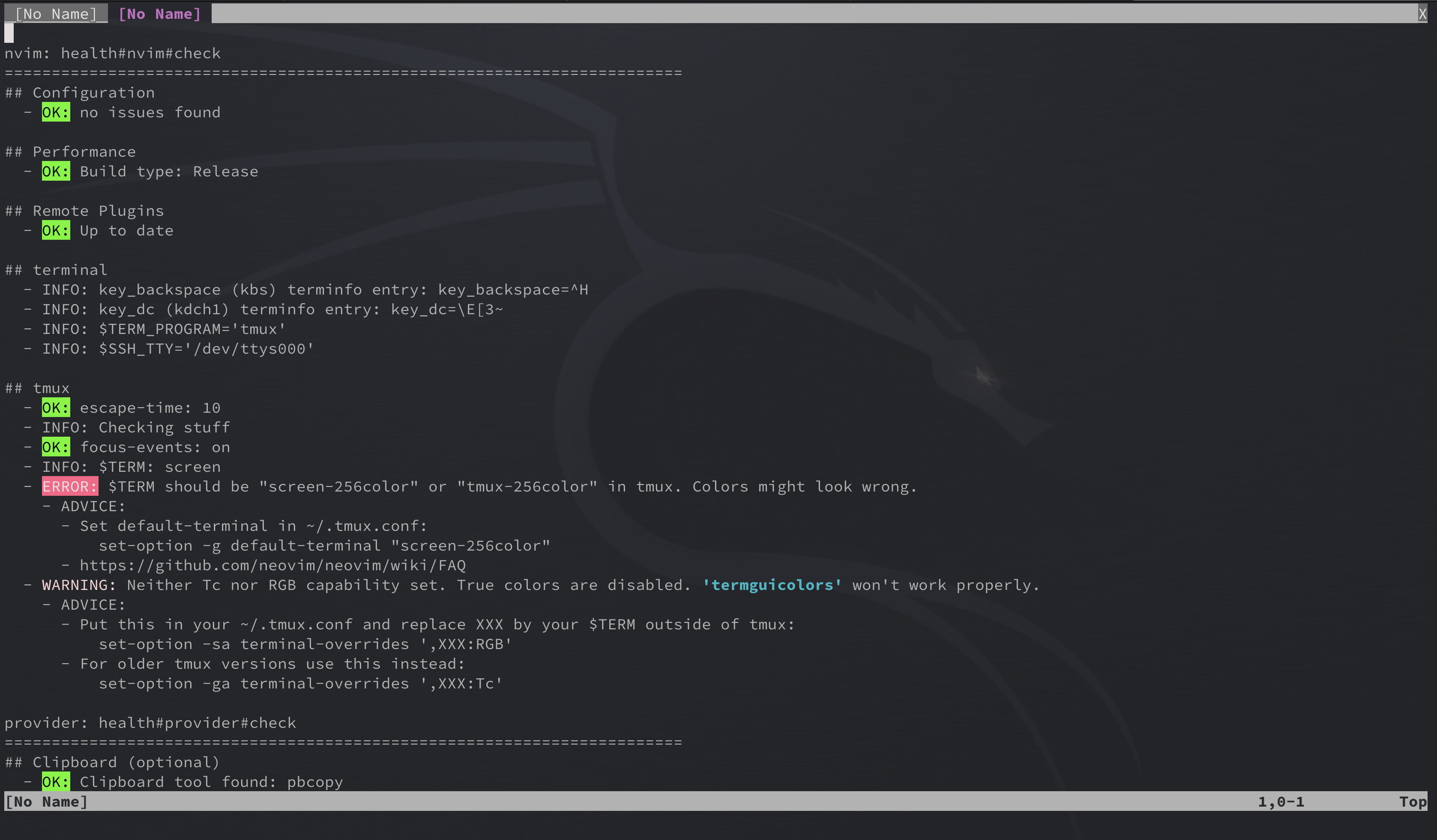 0.6.1 breaks syntax highlighting in checkhealth buffer · Issue #16867 ...