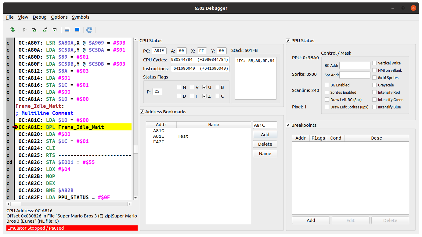 Debugger Step Back feature and GUI improvement · Issue #352 ...