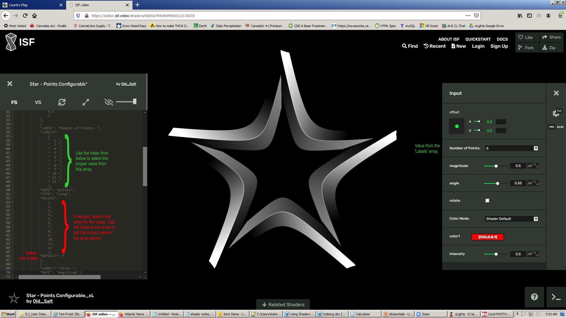 Shaders with drop-down selection boxes do not load correctly · Issue ...