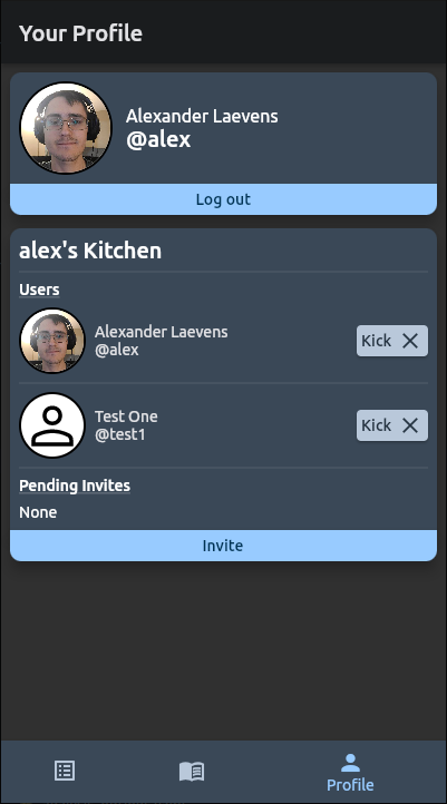 Profile Page