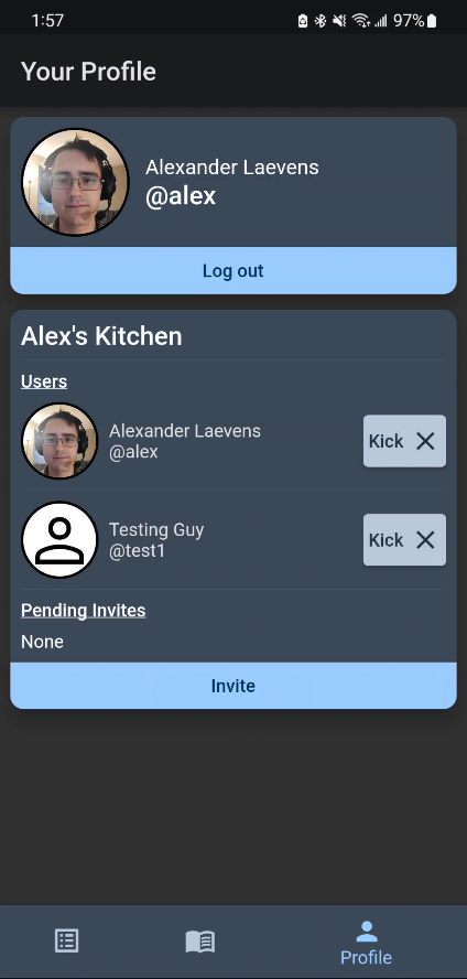 Profile Page