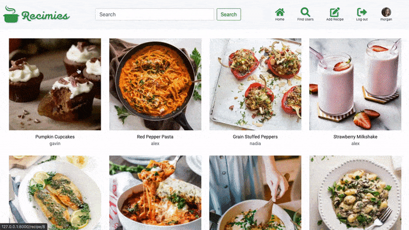 GitHub - ADover18/recimies: Recipie sharing platform
