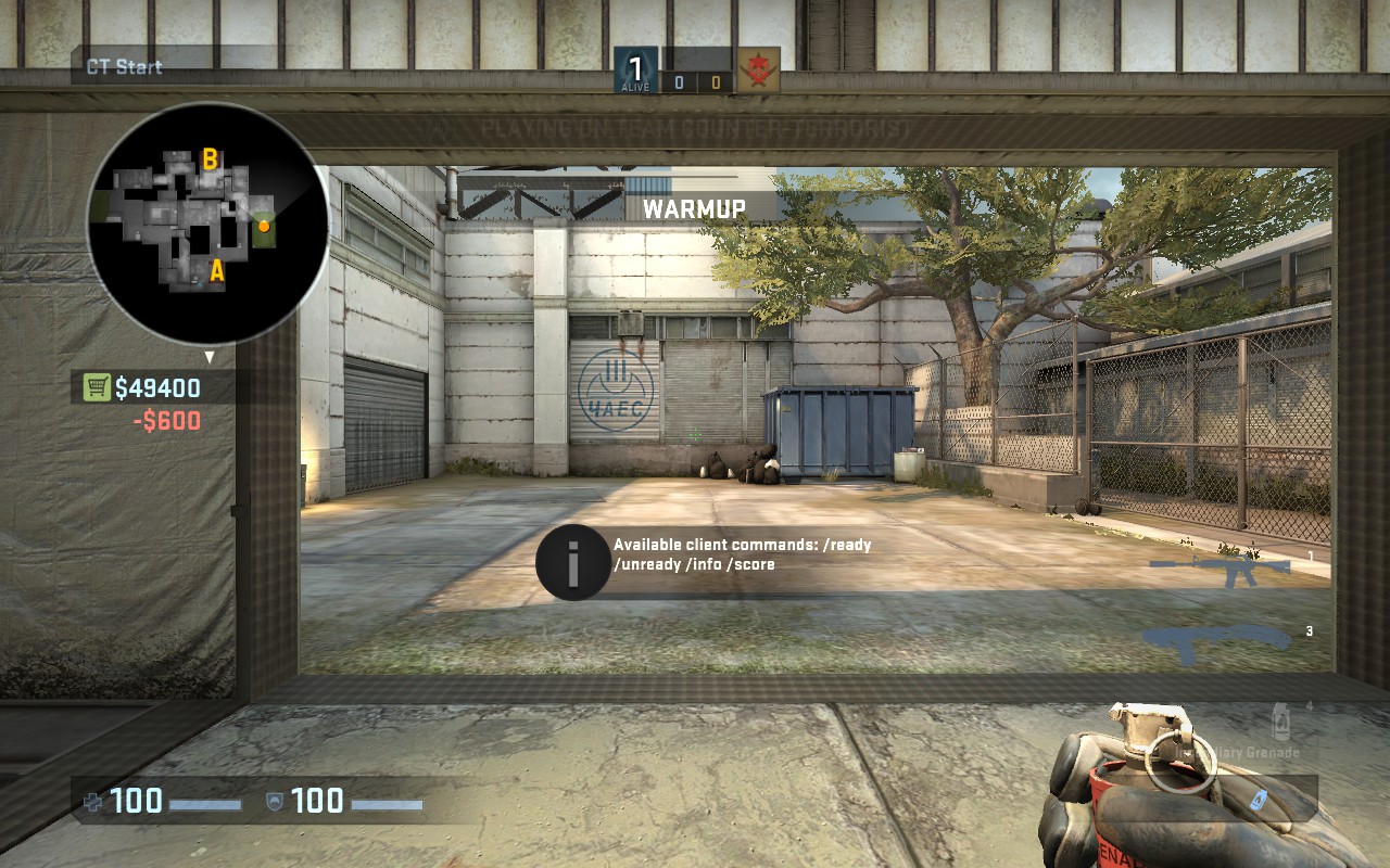 CT Incendiary Grenade shows price 400$ in buymenu instead of 600$, does ...