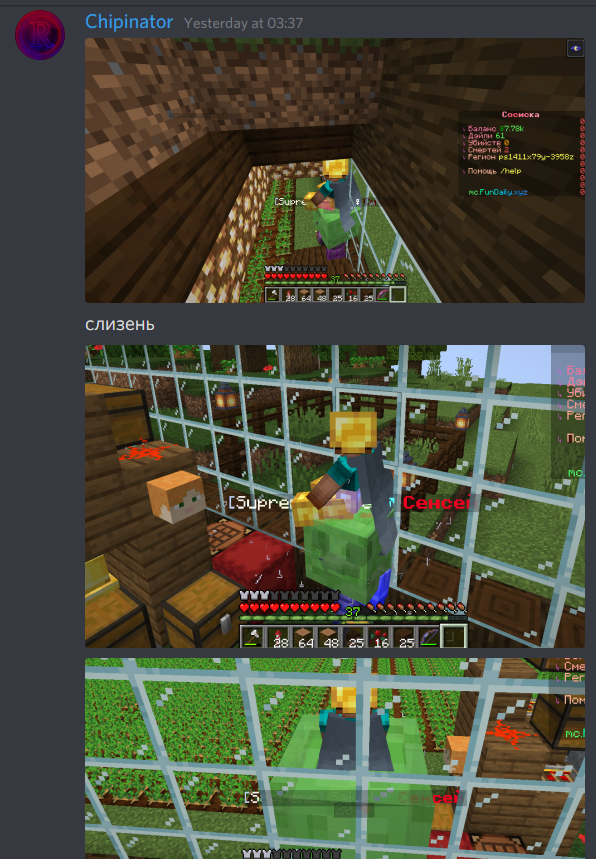 Random slimes when use /ride in specific biomes · Issue 5401 · Zrips