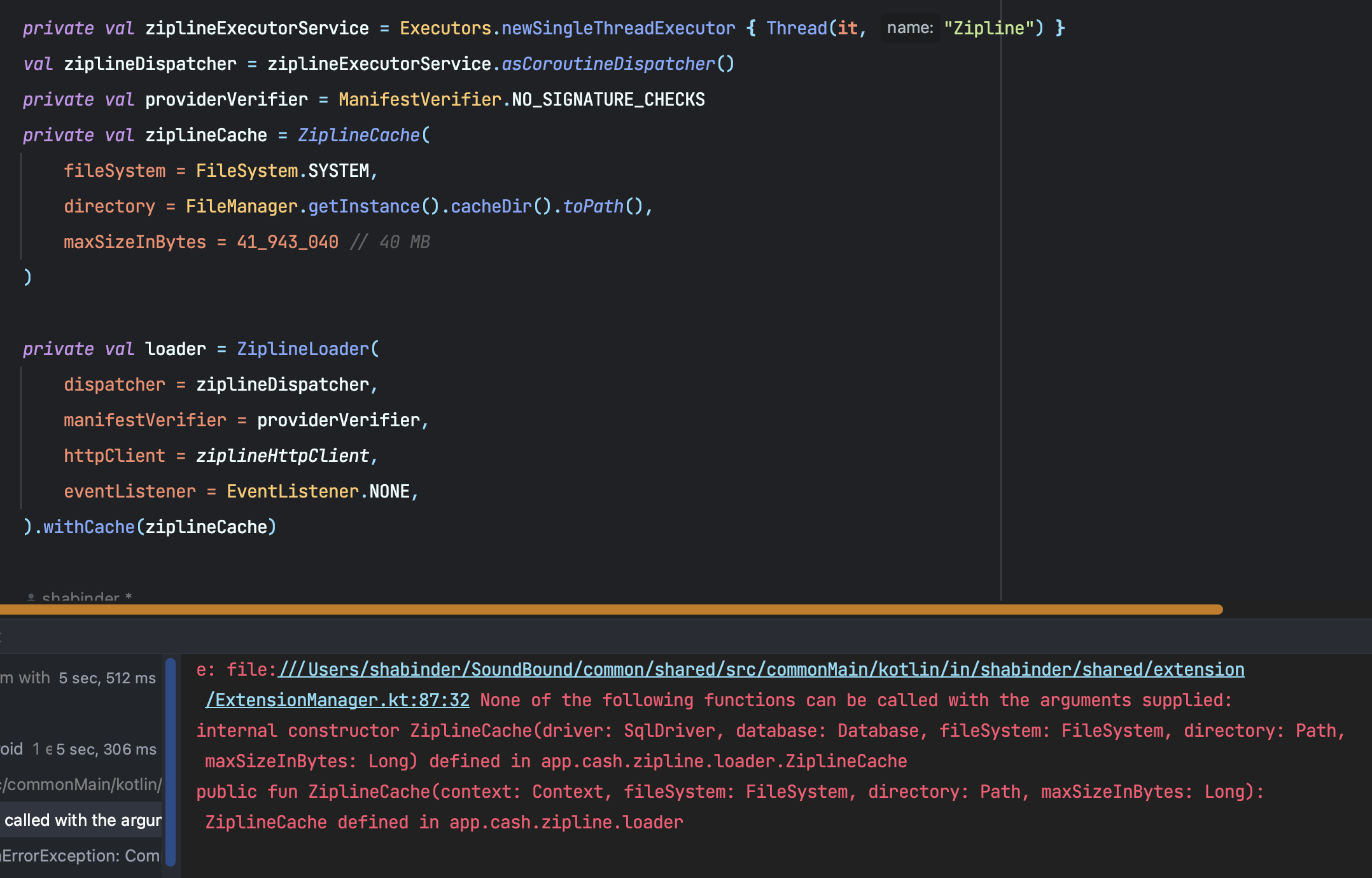 Need for Expect/Actual in ZiplineCache. · Issue 1100 · cashapp/zipline