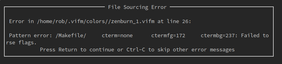Regular expression in colorscheme stopped working · Issue #312 · vifm ...