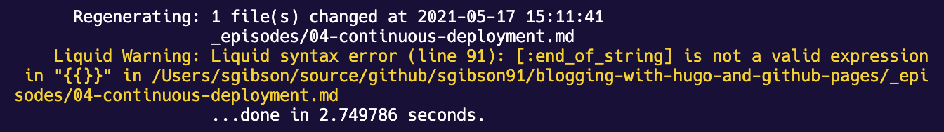 Problematic templating issue in code blocks · Issue #343 · carpentries ...